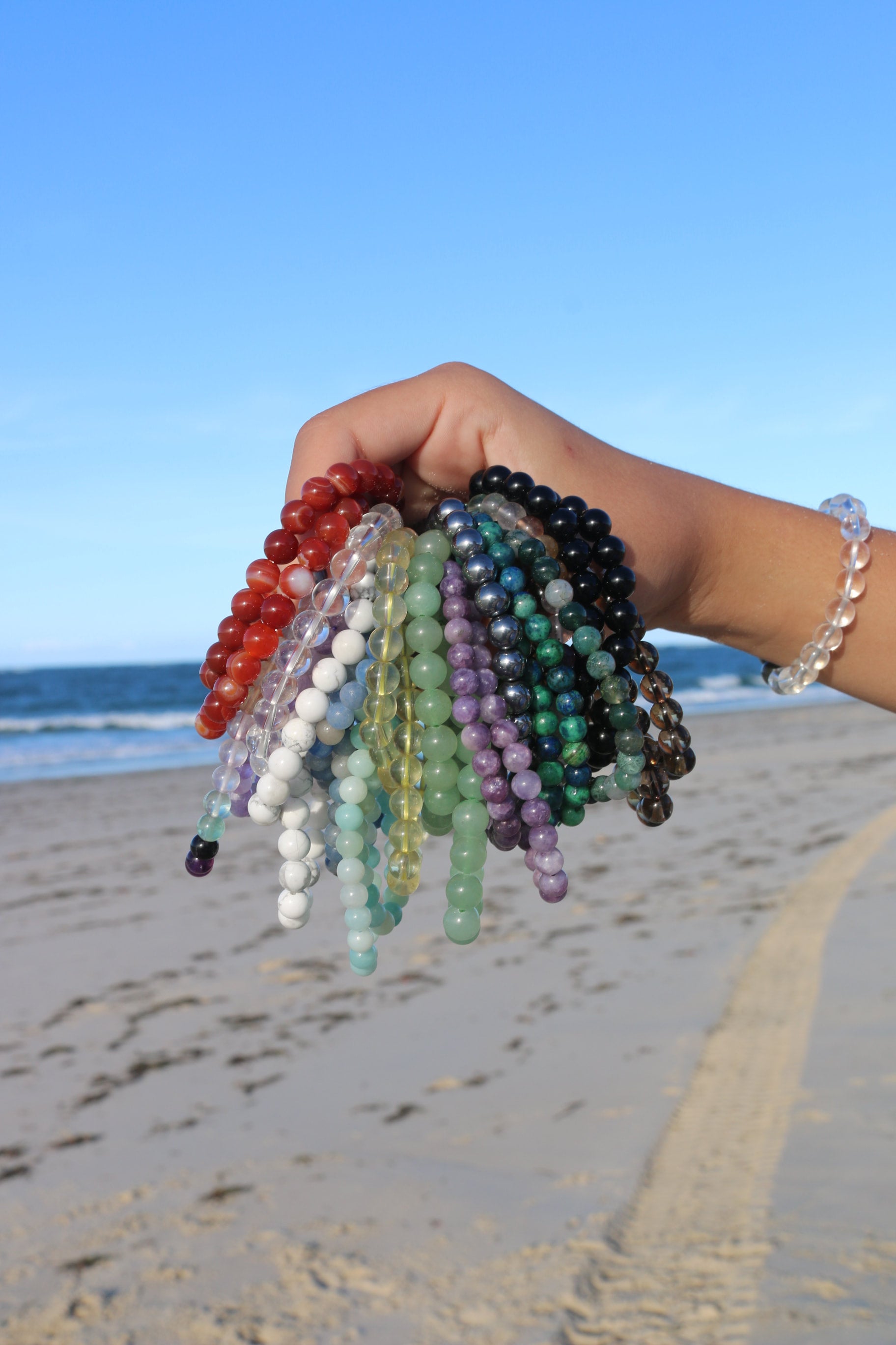 crystal bead bracelets